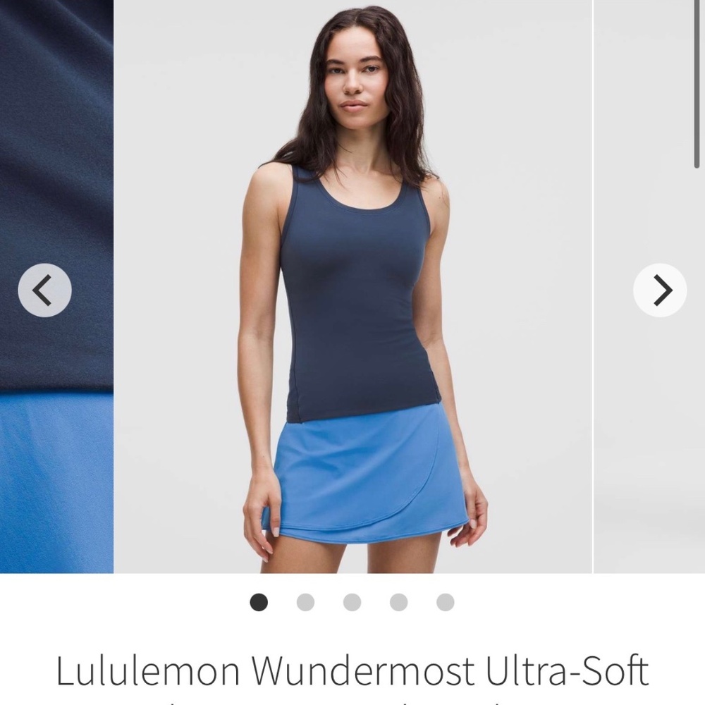 Lululemon WunderMost Ultra-Soft Scoop-Neck Tank Nulu